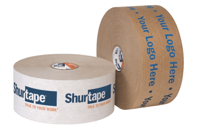 Water Activated Tape Print